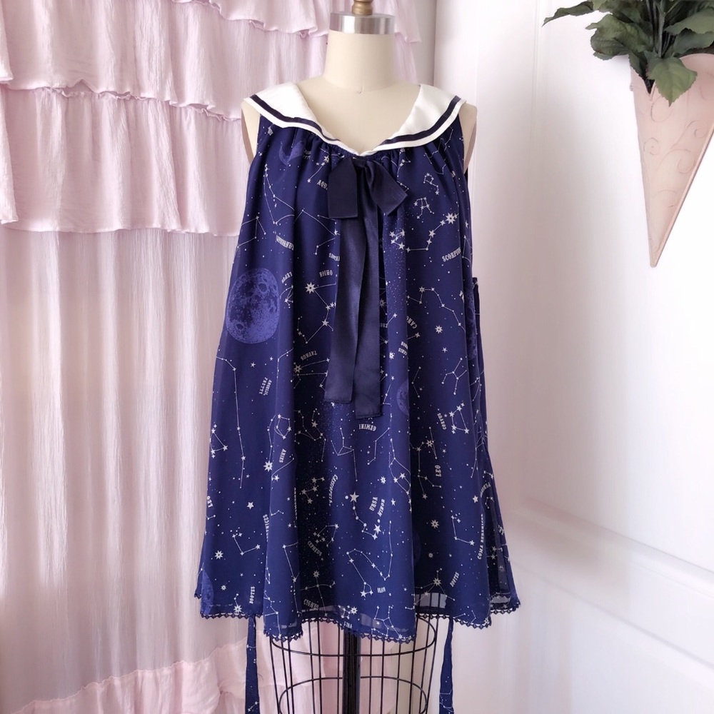 Angelic Pretty Cosmic Sailor jsk in navy